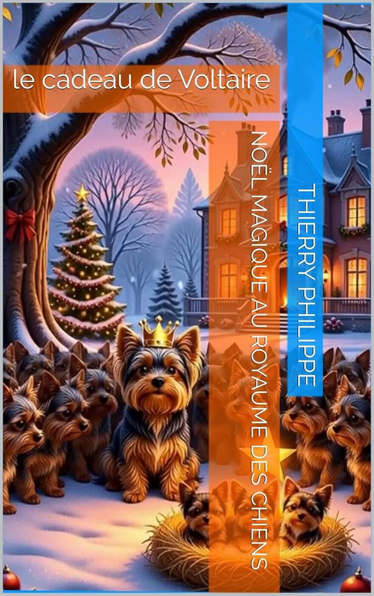 Couverture du livre Noël Magique au Royaume des Chiens