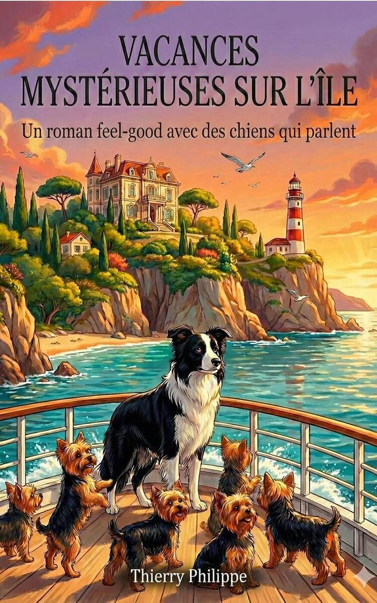 Couverture du livre Vacances Mystérieuses sur l’Île